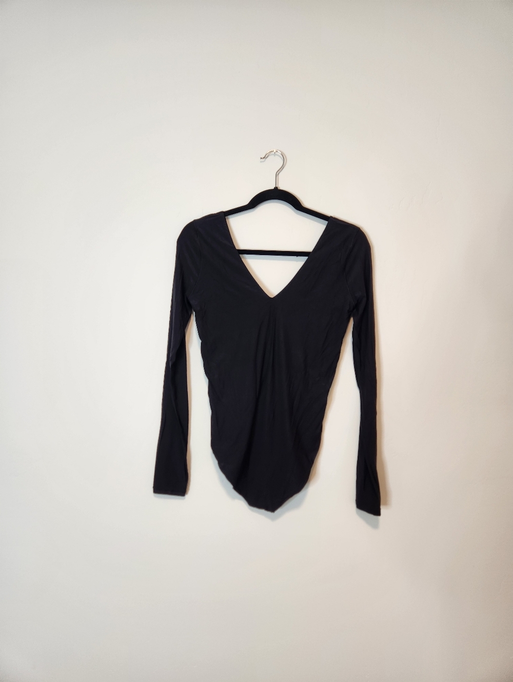 NWT Aerie SMOOTHEZ Long Sleeve Plunge Bodysuit Size XL - Picture 3 of 7